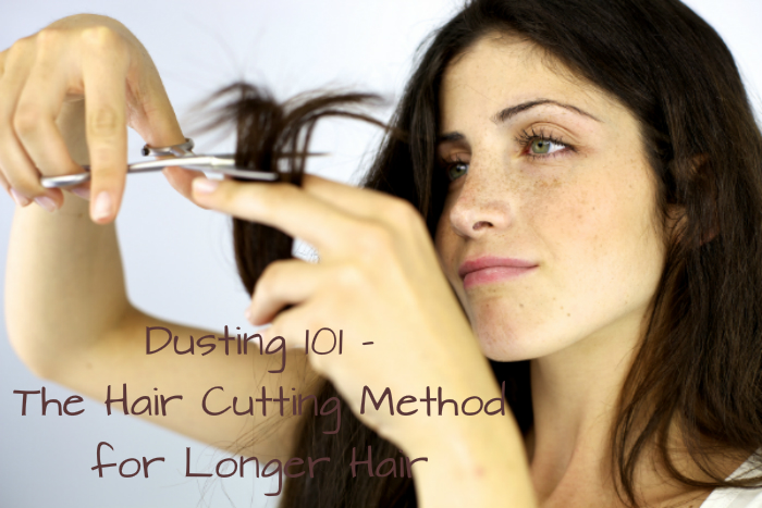 How to dust hair to make it grow longer