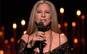 Barbra Streisand's smooth locks