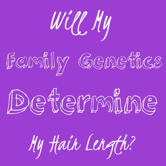 Do genetics determine how long hair can grow?