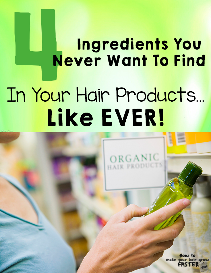 4 ingredients you never want to find in your hair products