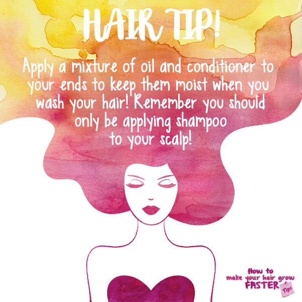 Hair Tip - Use This Simple Trick to Keep Your Ends From Drying Out During  Wash Day! | How to Make Your Hair Grow Faster - Tips to Grow Long Hair  Faster