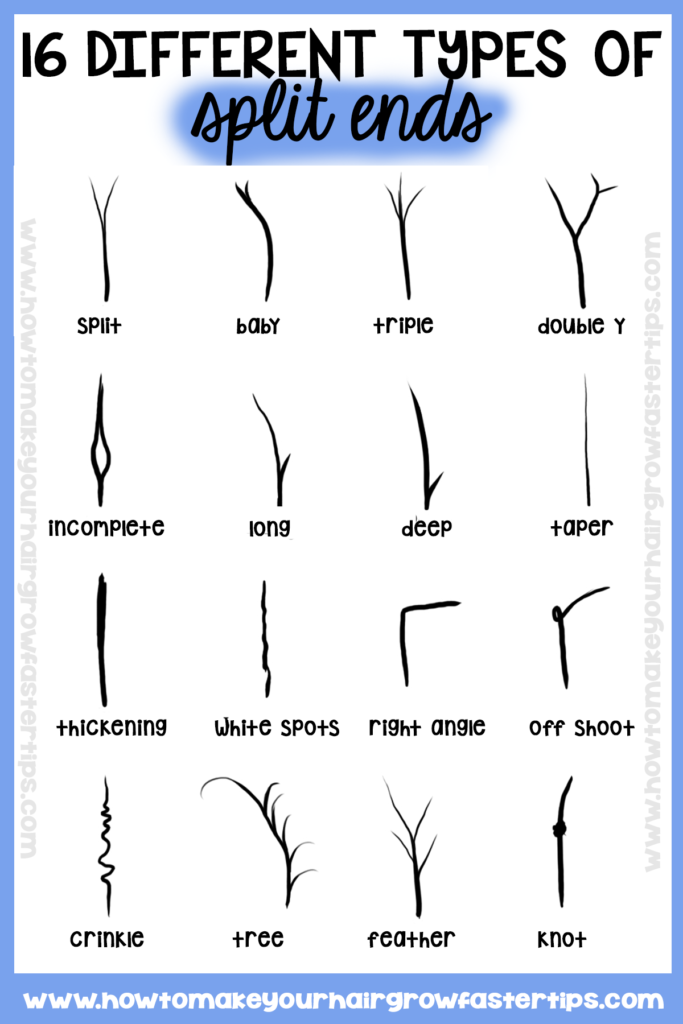 Different Types of Split Ends and What They Mean